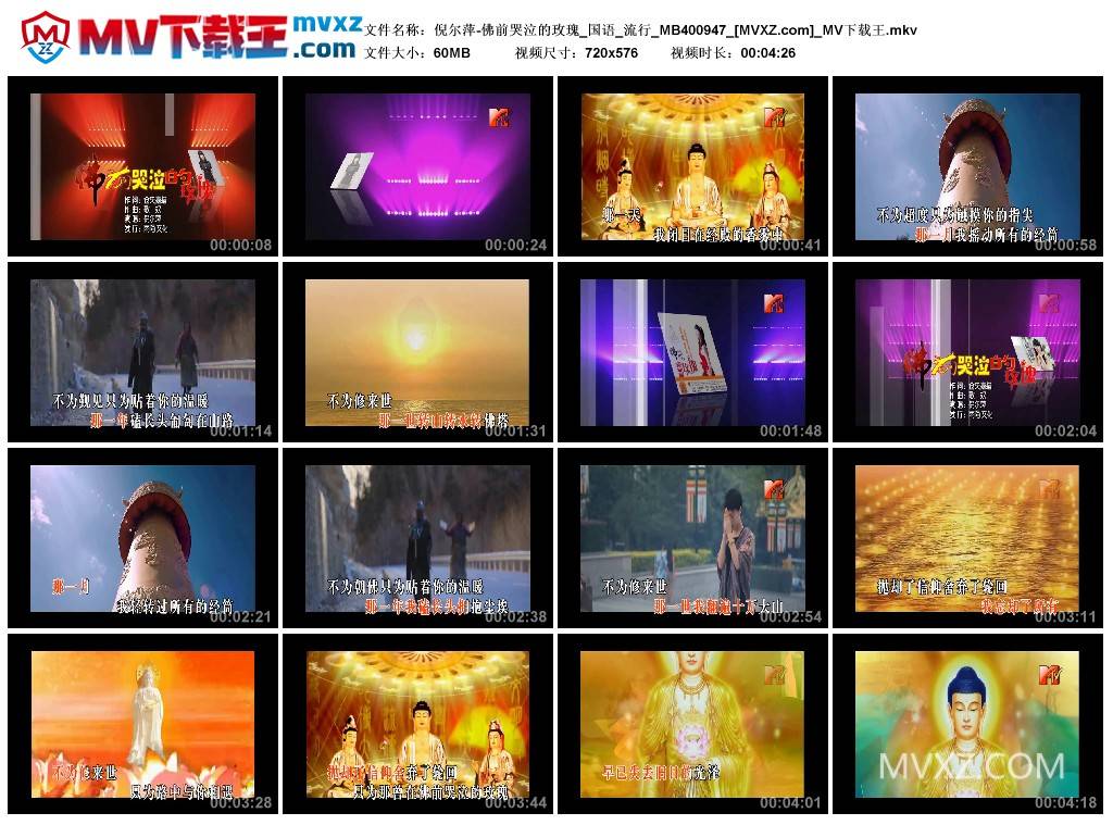 倪尔萍-佛前哭泣的玫瑰_国语_流行_MB400947